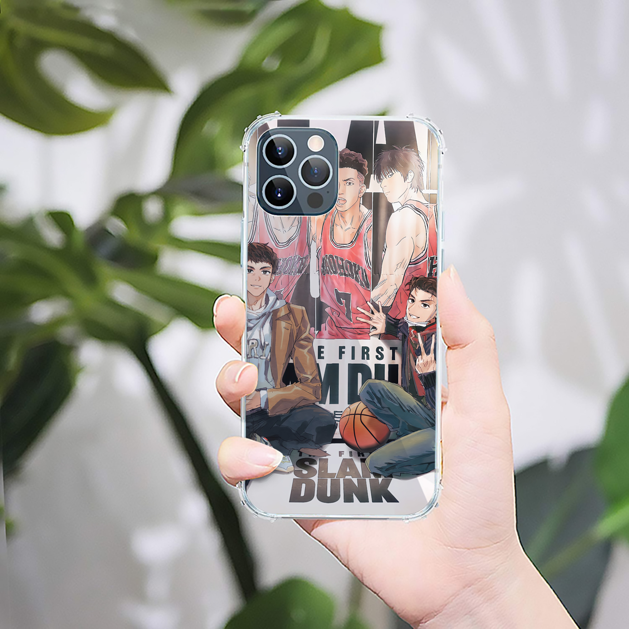 （画像用） SLAM DUNK／スラムダンク 【iPhone 12シリーズ対応】透明スマホケース（クリアソフトケース）